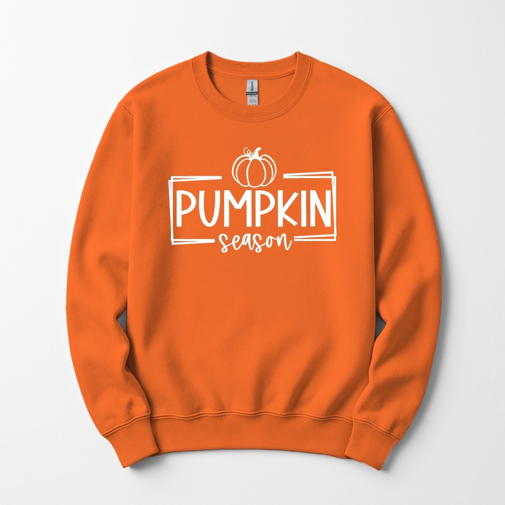 Pumpkin Season Sweatshirt Crewneck Unisex Fall Autumn Womens Mens Cute Fall Cozy