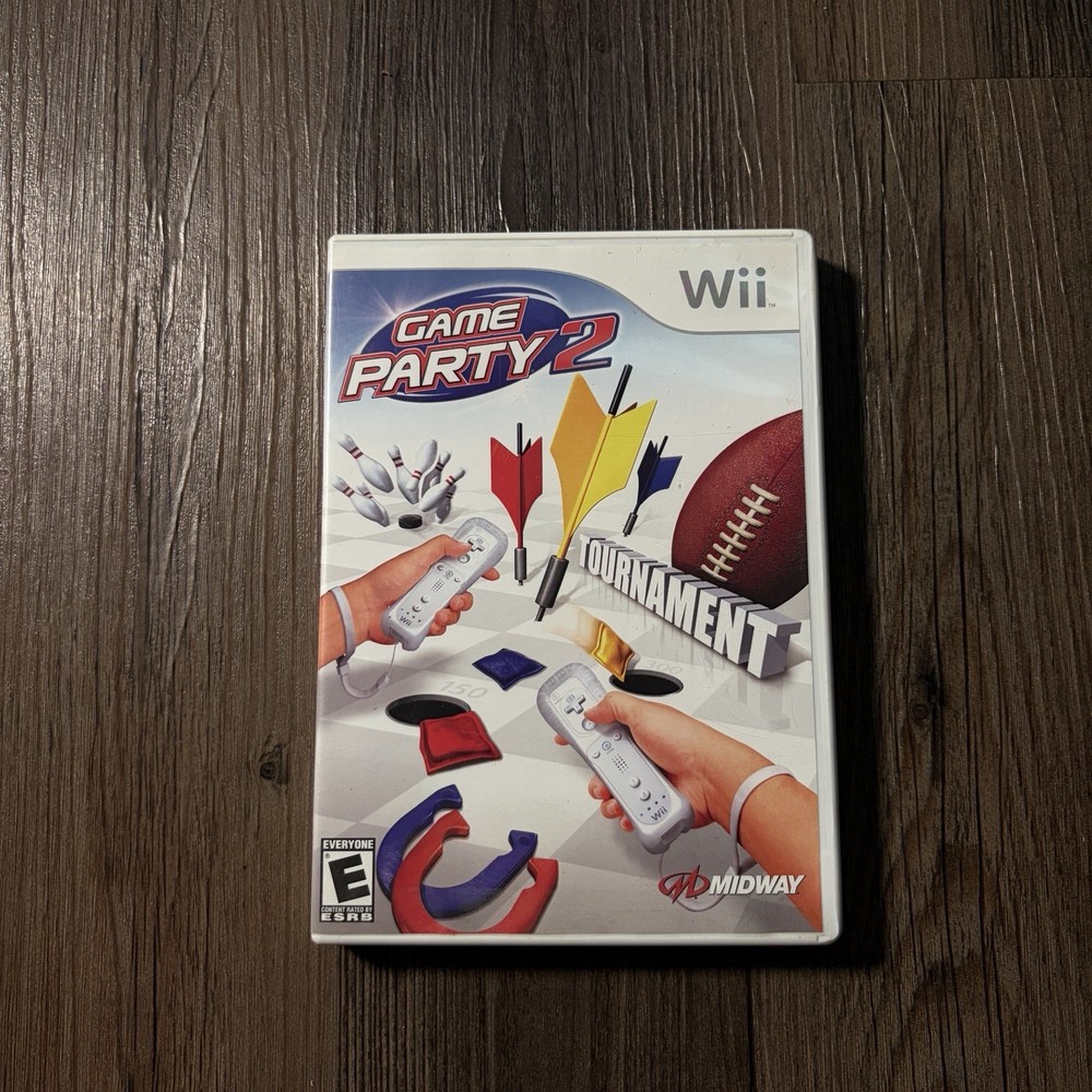Game Party 2 Nintendo Wii 2008 Complete CIB Tested Working Family Game