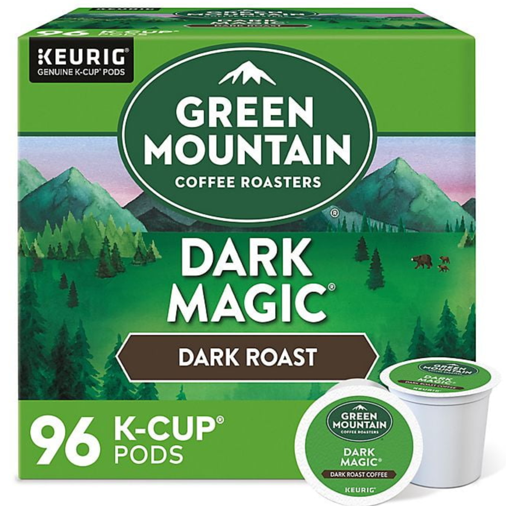Green Mountain Coffee Roasters Dark Magic Coffee K-Cup Pods, 96 Count