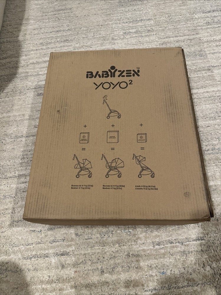 BABYZEN YOYO2 Stroller-Lightweight & Compact -Includes Black Frame, Black (0306)