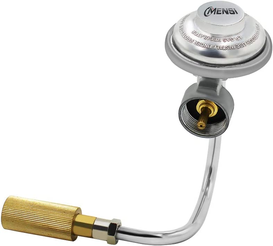 MENSI 1LB Propane Regulator with Fitting for Coleman Roadtrip LEX, LXX Series Po