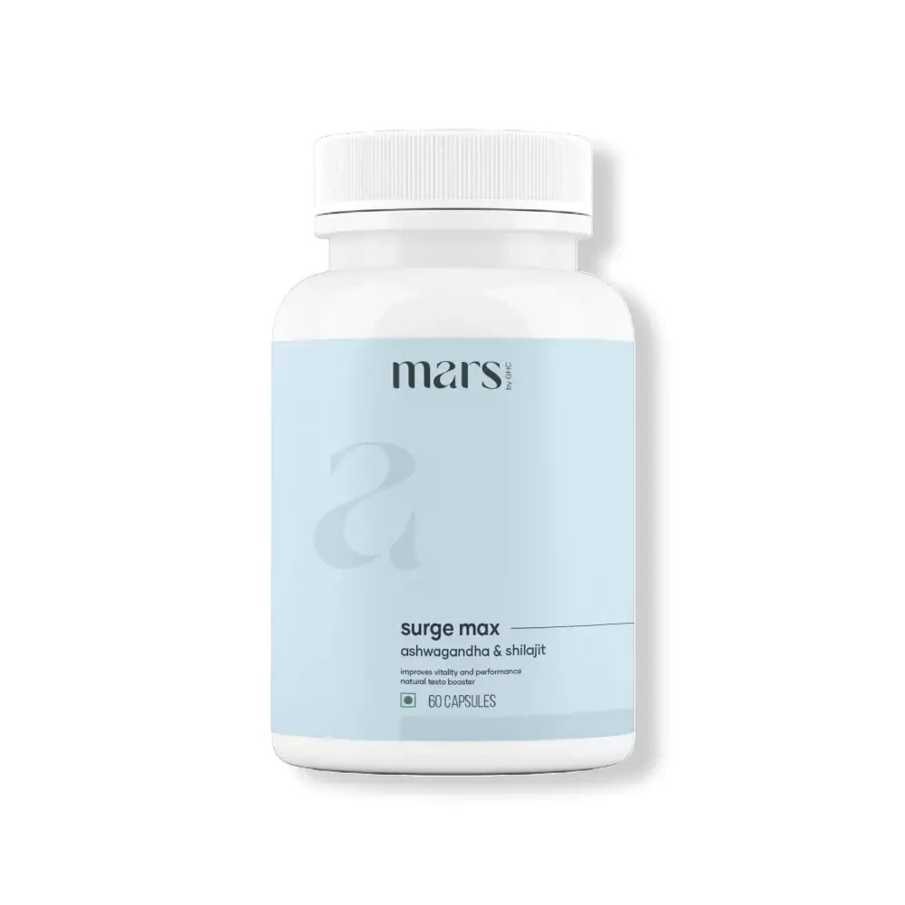 Mars Lion’s Mane Capsules with Moringa Powder - 60 Count Pack SF