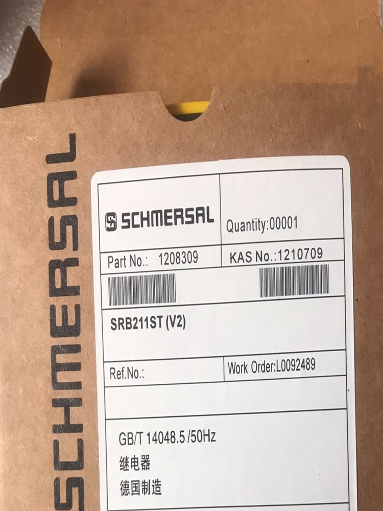 SRB211ST V.2 New Sealed Schmersal Safety Relay Module SRB211ST V.2