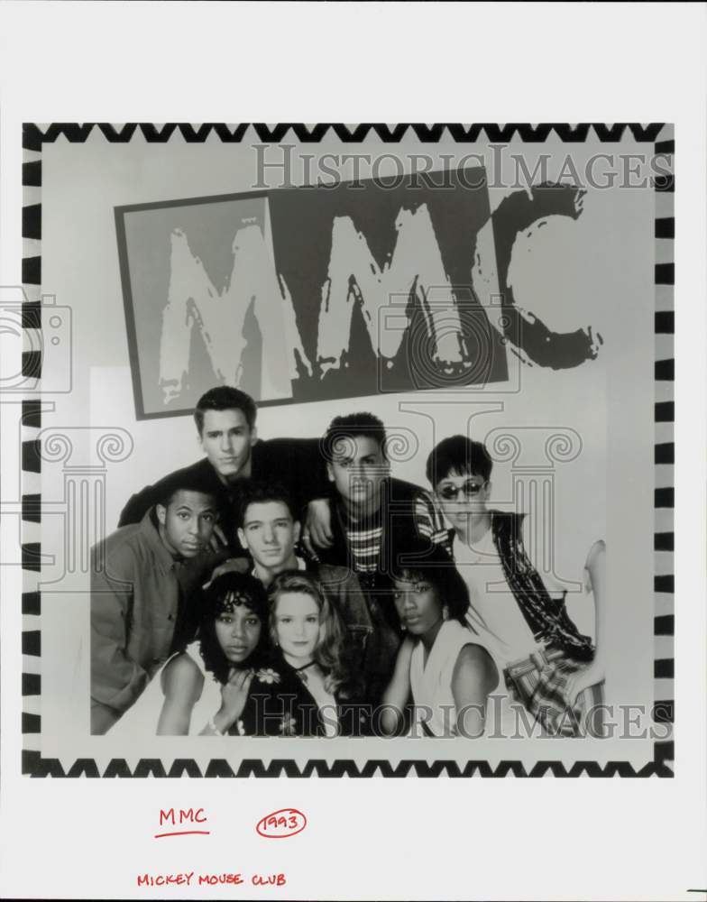1993 Press Photo Mickey Mouse Club - srp37580