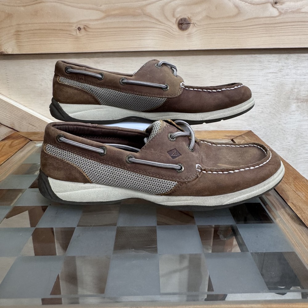 Sperry Top-Sider Shoes Womens Size 8.5M Boat Deck Nautical Leather STS80733