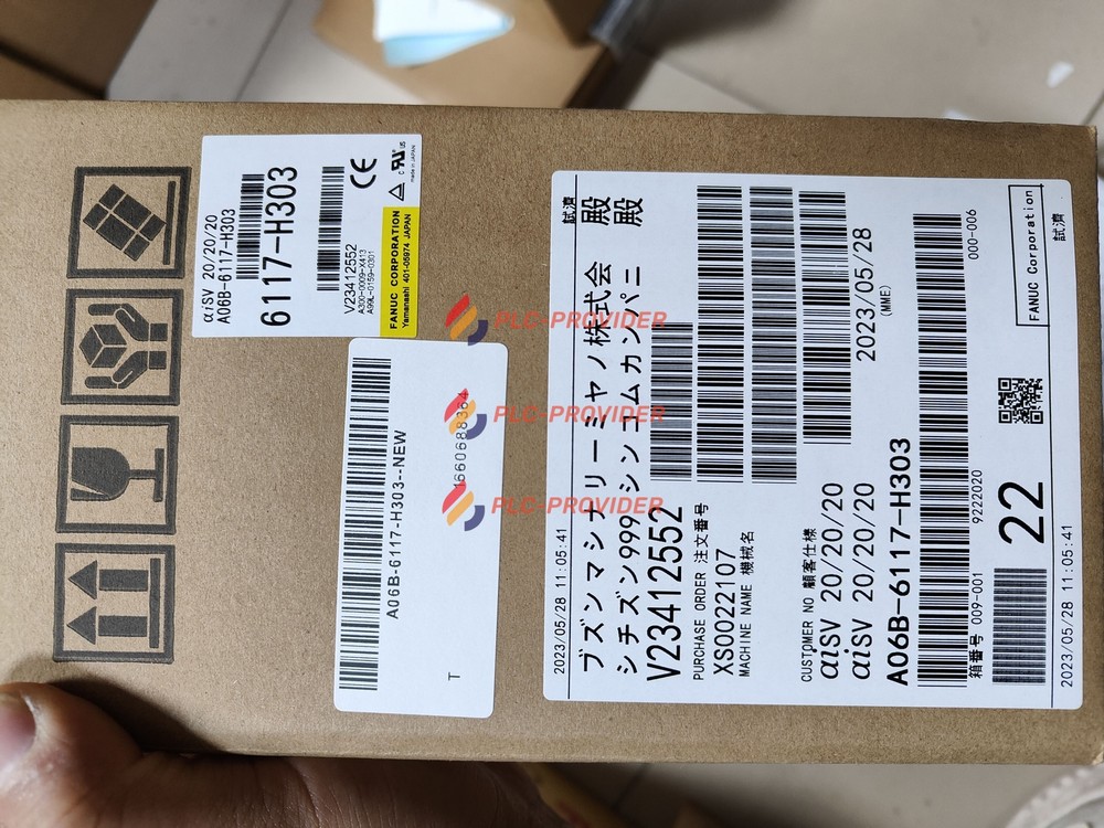 New Sealed Fanuc A06B-6117-H303 Servo Drive Fast Shipping