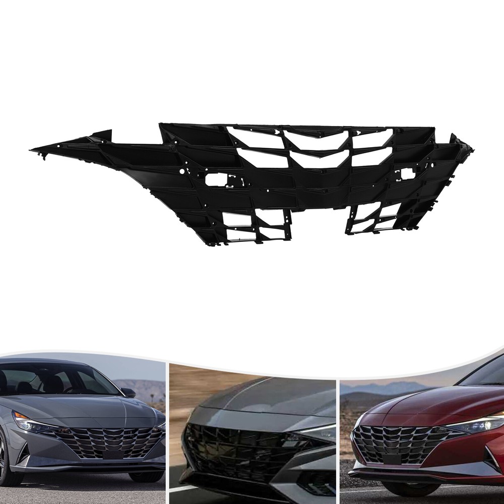 Front Bumper Radiator Grille Assembly Bumper Grill For 21-22 Hyundai Elantra
