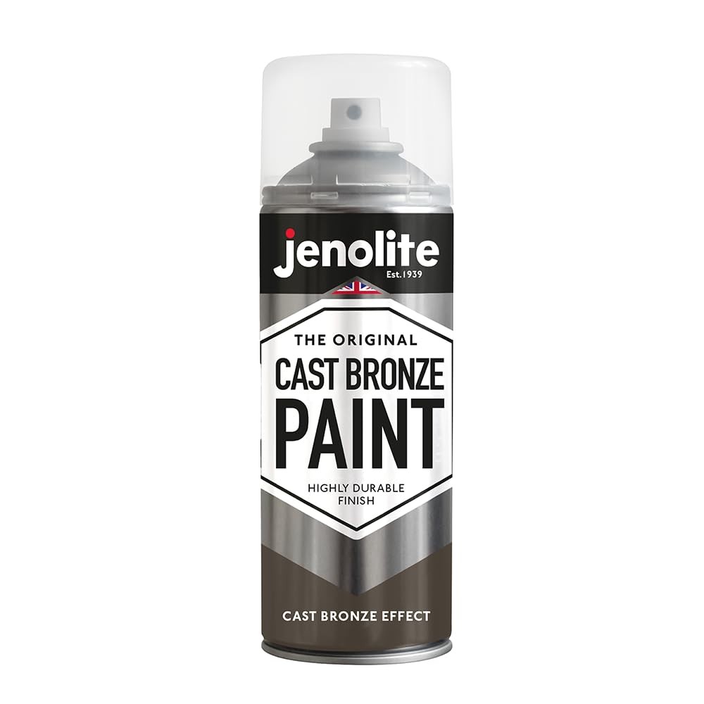 Bronze Cast Effect Spray Paint for Authentic Metallic Finish
