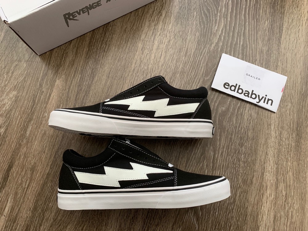 Limited Time Sale: 100% Authentic Revenge x Storm Classic Black Vans-image