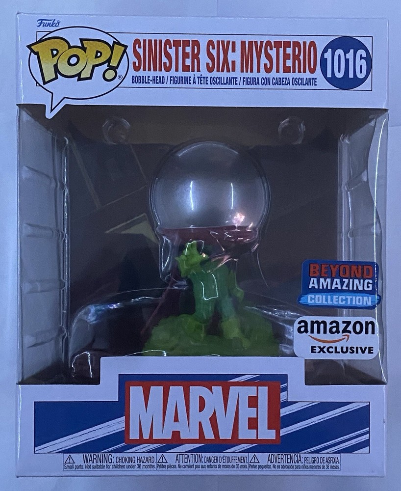 Funko Pop Marvel Sinister Six Mysterio Amazon Exclusive 1016