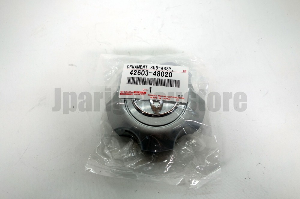 Pre order [SET OF 4] Toyota Genuine 42603-48020 Wheel Hub Ornament Sub-Assembly