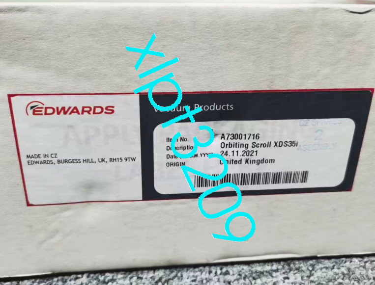 A73001716 Edwards Orbiting Scroll XDS35i Brand New FedEx or DHL