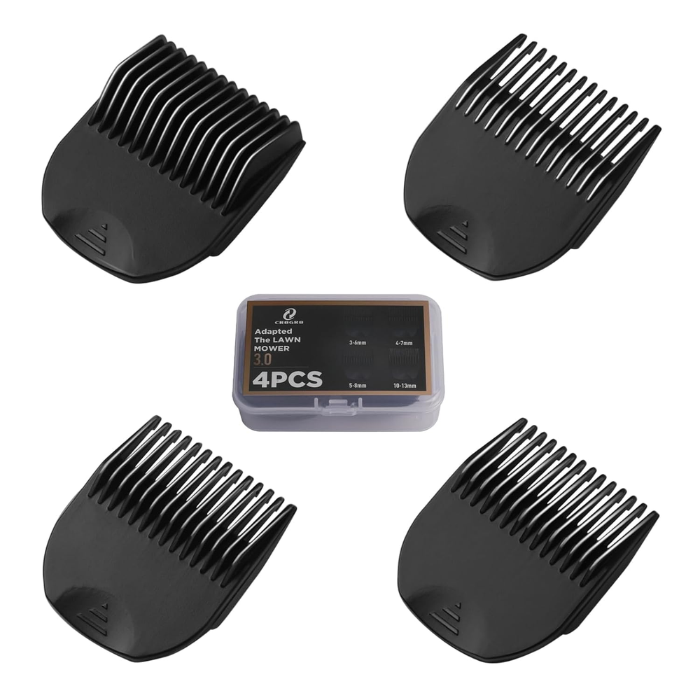 CR8GR8 Professional Guide Comb Fit Cutting Guider for Manscaped 3.0,4 Pack 8 Cut