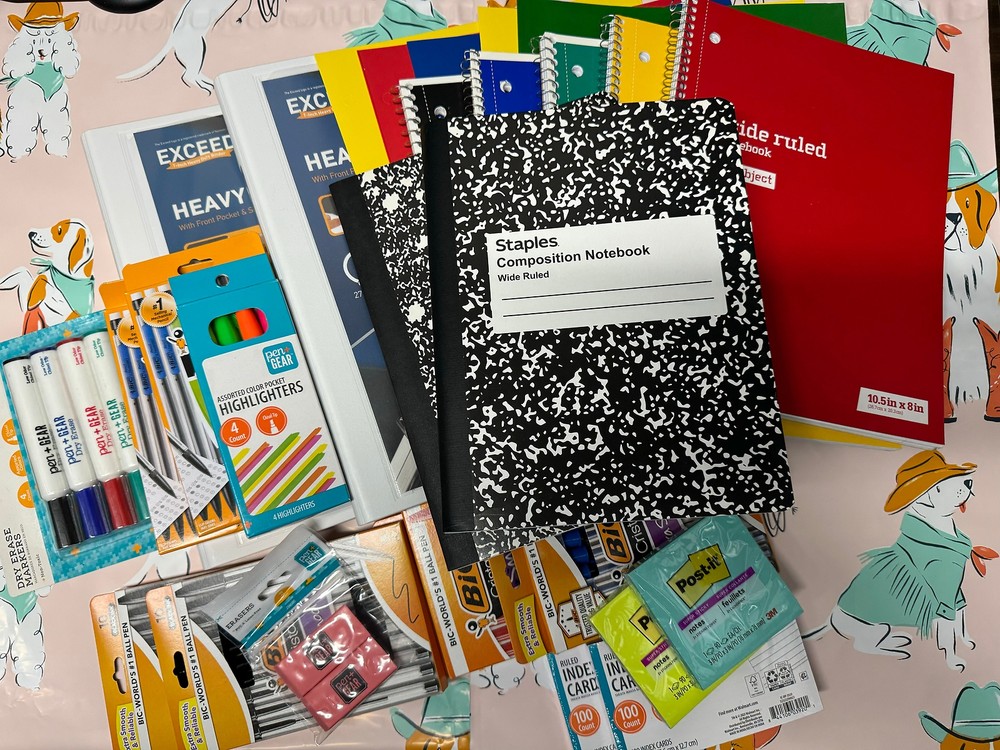 Back to School Supply Kit with 70+ Essentials for Middle High School and College  -image