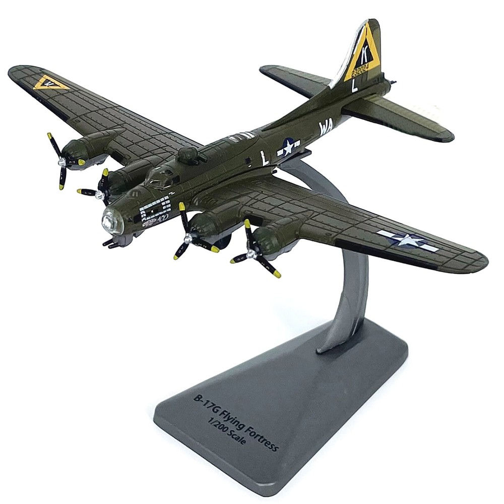11.9cm Diecast Alloy 1/200 Scale USA Air Force B-17G Fighter Model Xmas Gift