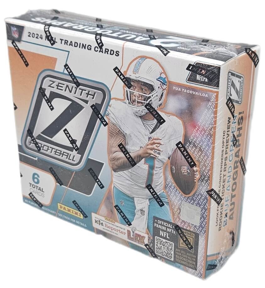 2024 Panini Zenith Football Factory Sealed Hobby Box 2 Autographs