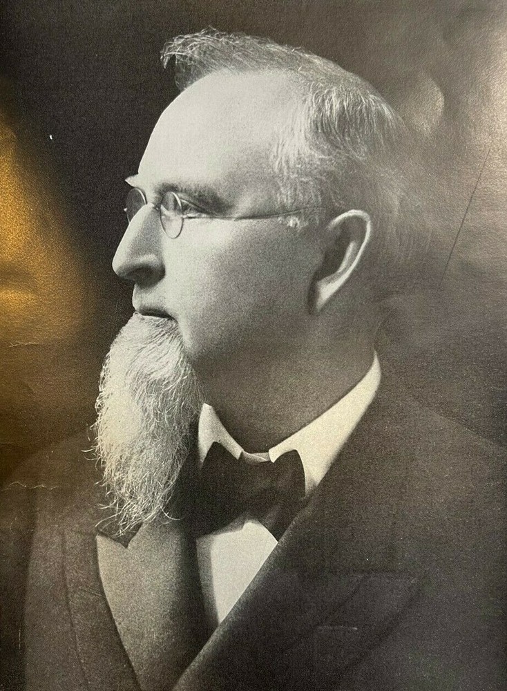 1910 Vintage Illustration Montana Senator Thomas H. Carter