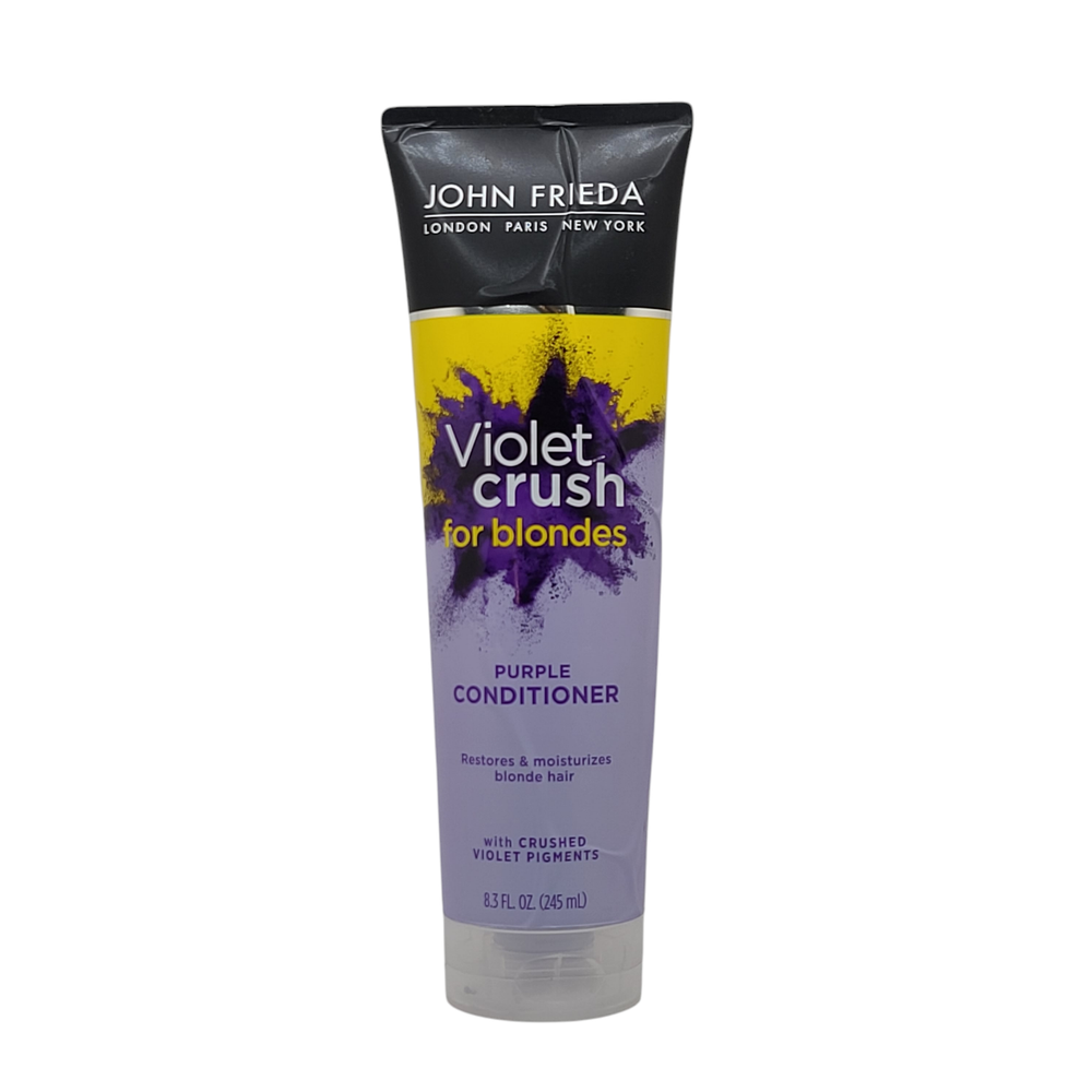John Frieda Violet Crush Purple Toning Conditioner for Blondes 8.3 oz  