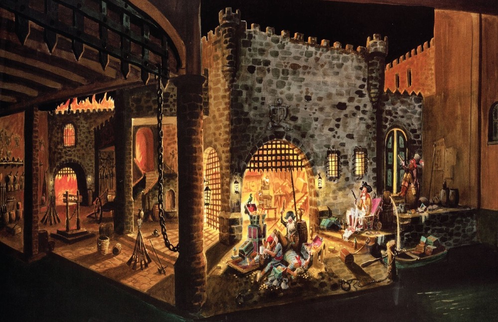 Pirates of the Caribbean 13x19 Disney Concept Art Poster Satin Finish