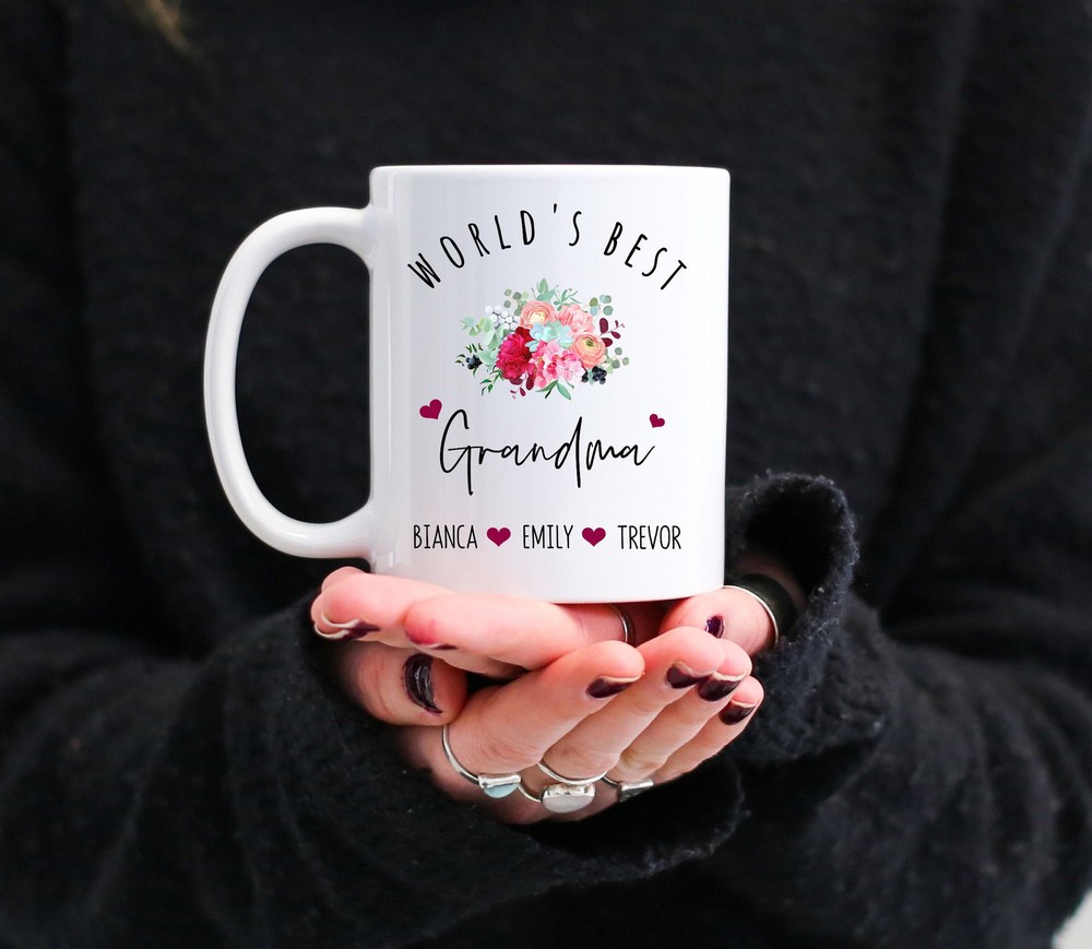 Best Grandma Mug Gift for Birthday or Mother's Day  