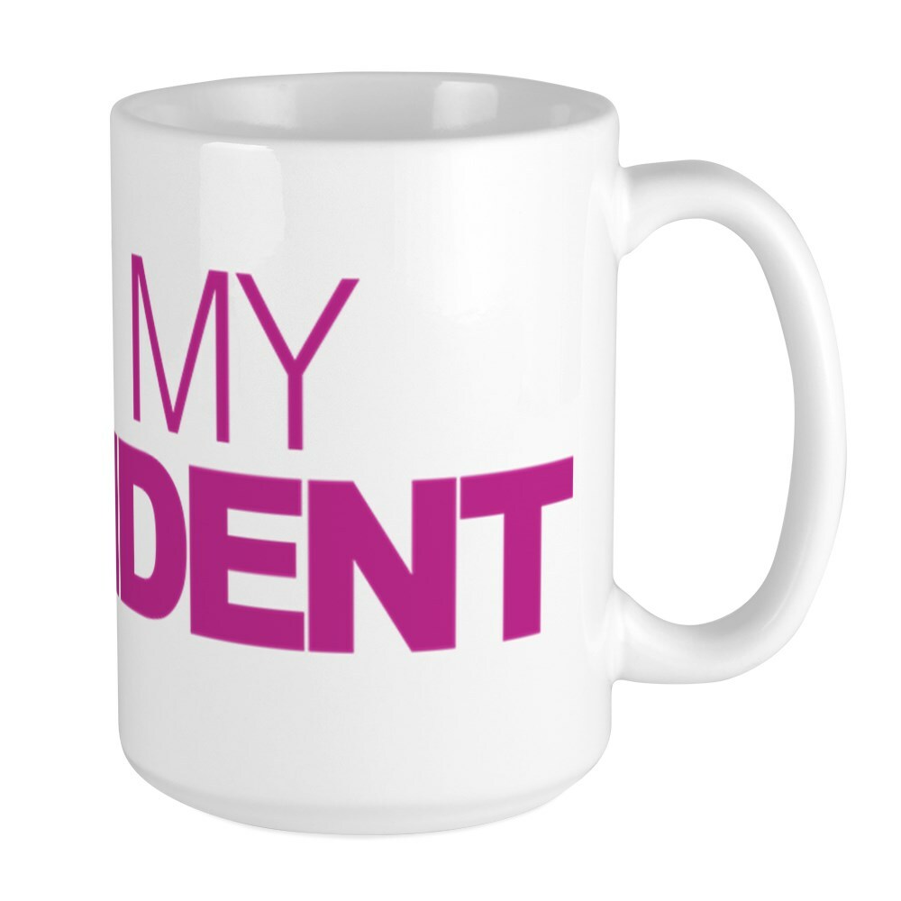 CafePress Not My President Women Large Mug (2020272973)