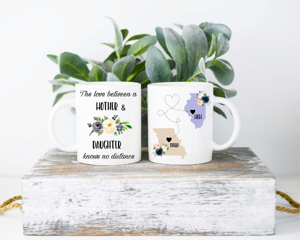 Mother Long Distance Mug For Mom Moving Away Mug Moving States Mug Mom Mother
