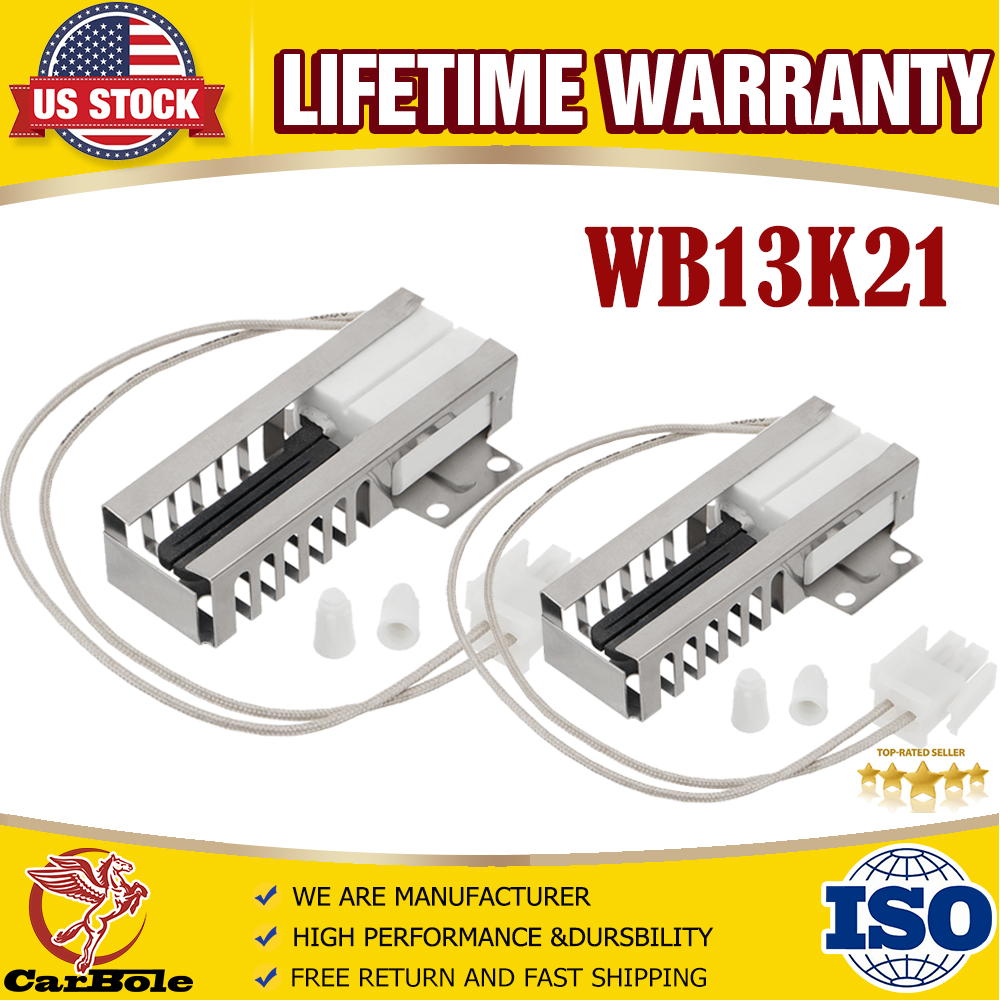 Set of 2 Oven Igniter Replacement for GE Samsung Hotpoint Kenmore Gas Range New