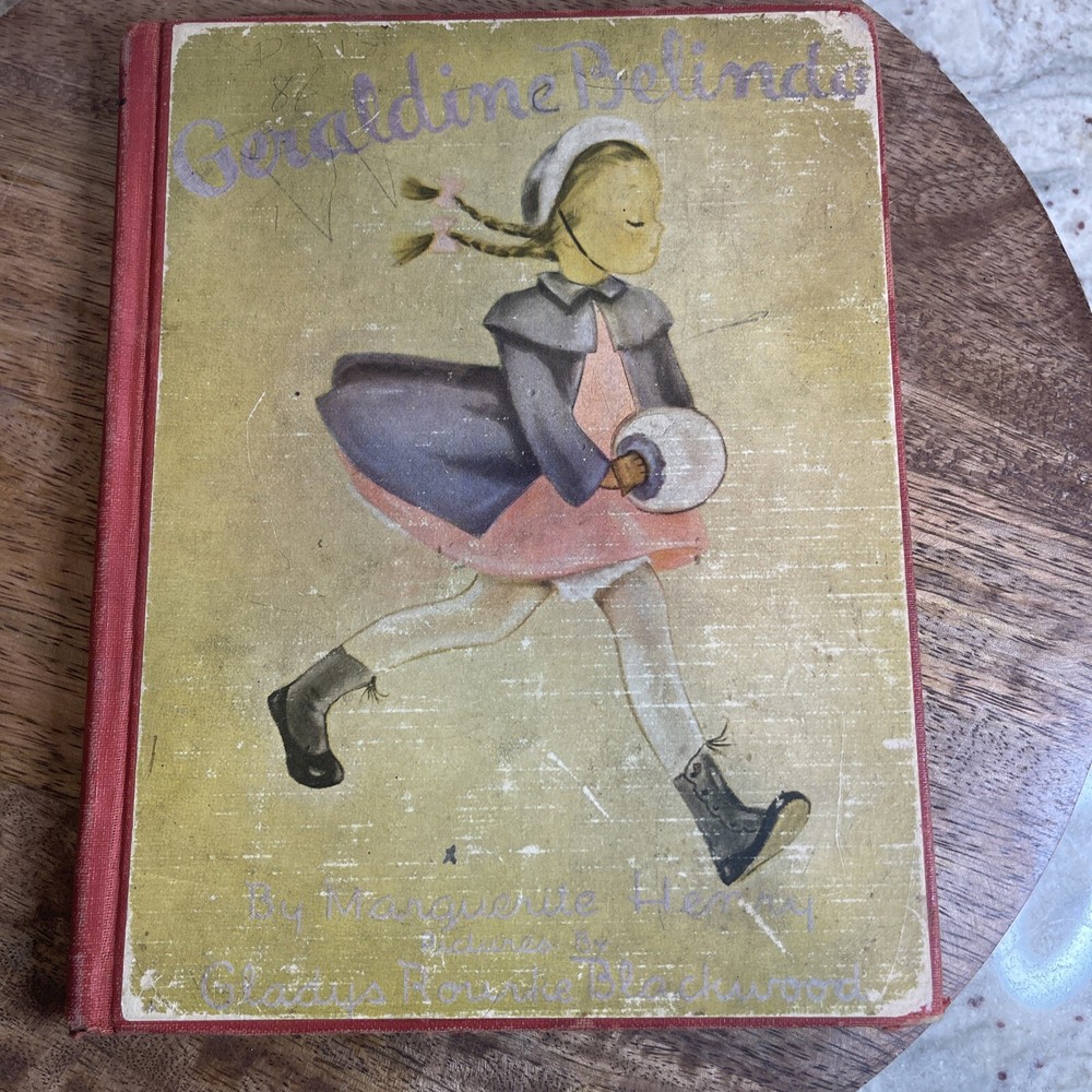 Geraldine Belinda By Marguerite Henry Illustrated Children's Book HB 1942