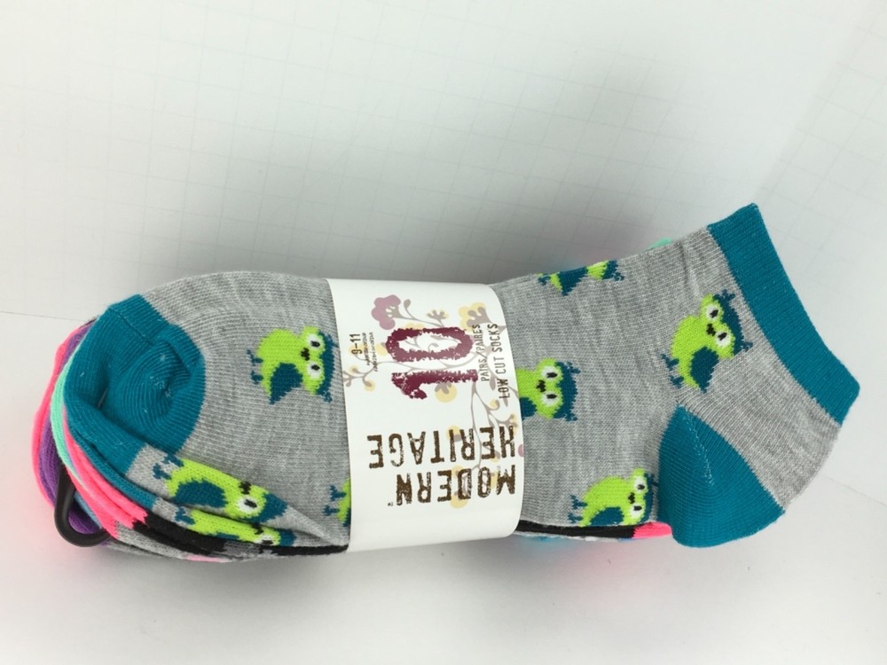 Women's MODERN HERITAGE Brand Animal Prints Low Cut Socks - $26 MSRP