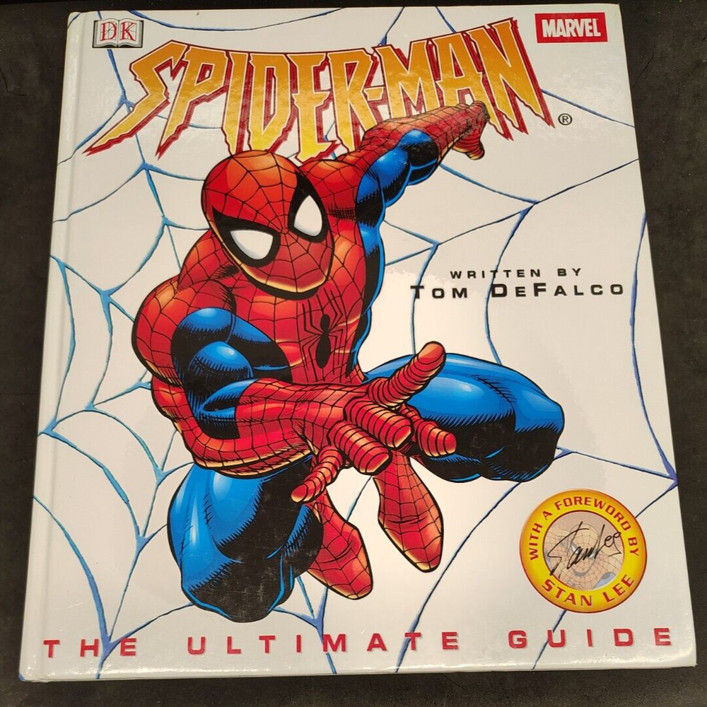Spider-man the ultimate guide by tom defalco hard cover