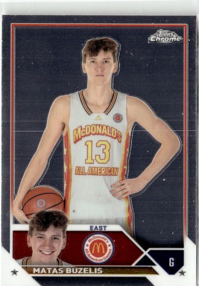 2023-24 CHROME MCDONALD'S ALL AMERICAN MATAS BUZELIS SUNRISE CHRISTAIN ACADEMY