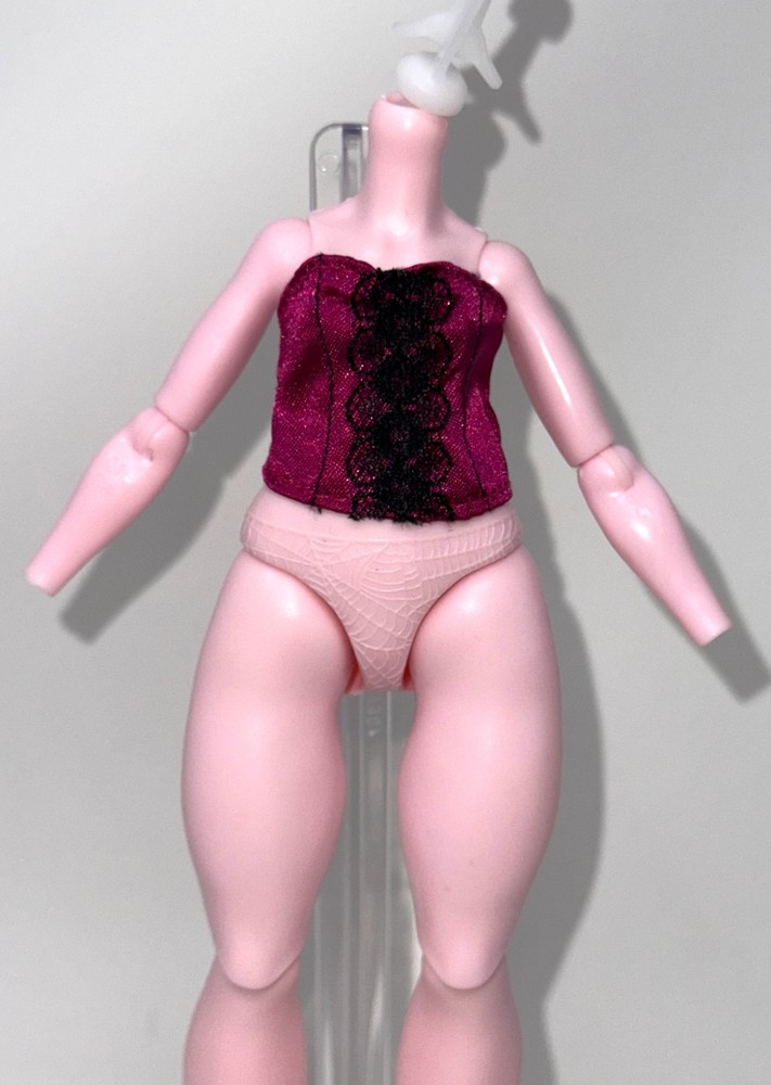 Monster High G3 Secret Garden Mysteries Draculaura Doll Outfit Shirt Corset Top