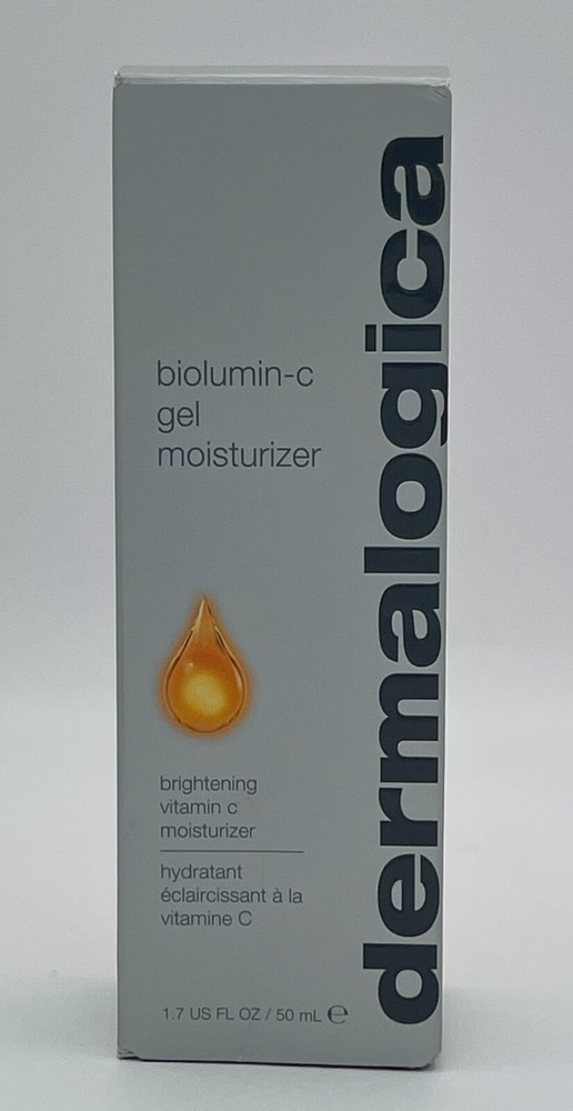 Dermalogica Biolumin-C Gel Moisturizer Hydrates Skin Reduces Fine Lines Wrinkles Vitamin C Rich Formula 1 7 fl oz