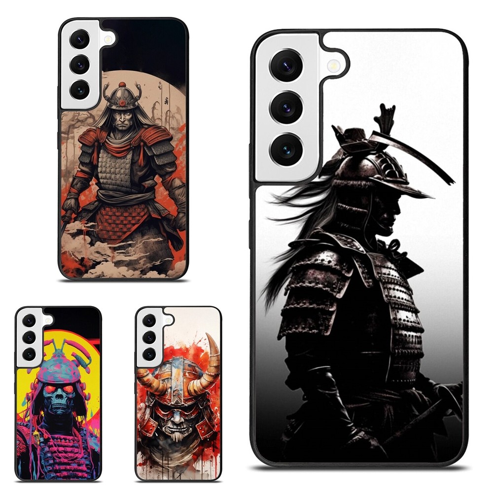 Samurai Armor Helmet Case for Samsung Galaxy A15 A16 S23 S24 S25 Ultra FE Anti-Scratch Protective Cover