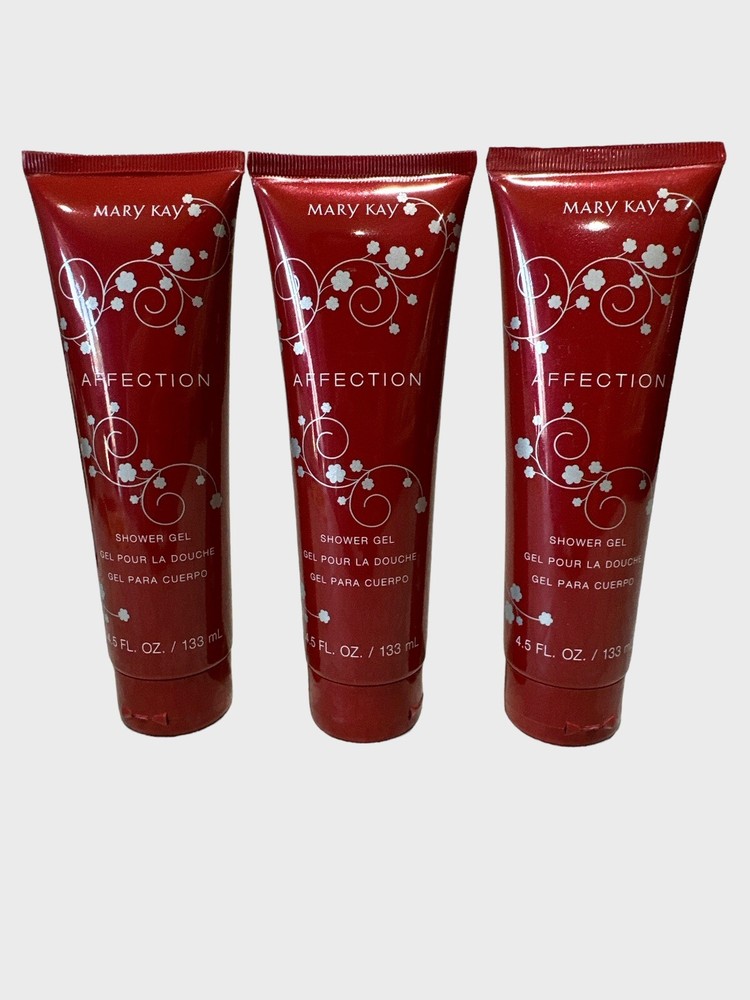 Mary Kay Affection Shower Gel Trio Pack 4.5 Fl Oz New