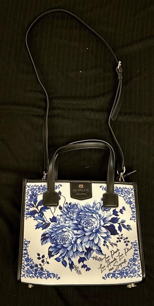 Unique Decorative Bag. White Canvas