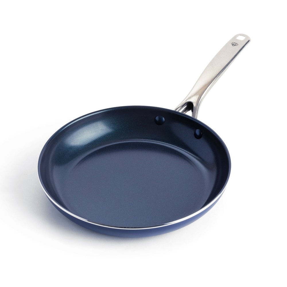 Blue Diamond 10-Inch Ceramic Nonstick Skillet Toxin-Free Safe Open Frypan