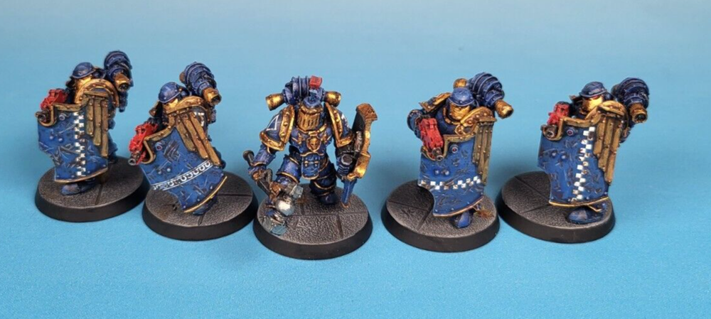 Ultramarine Legion MKIII Breacher Siege Squad Warhammer The Horus Heresy