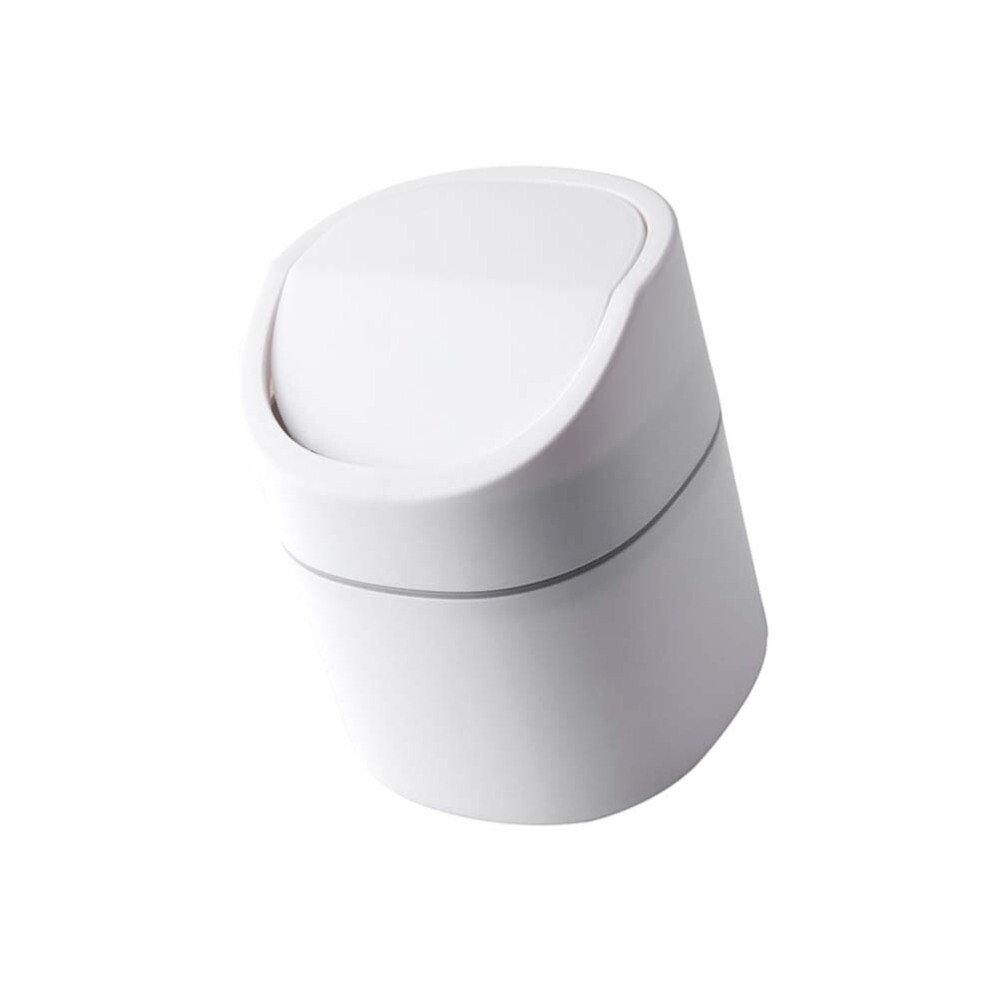 Compact Mini Trash Can for Desktop Waste and Recycling Bin