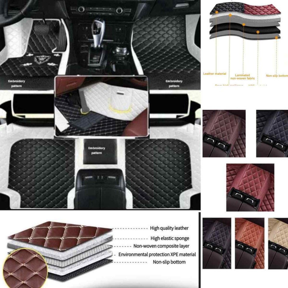 For Volvo S40 s60 s70 s80 s90 Car Floor Mat Waterproof Custom All Series Auto