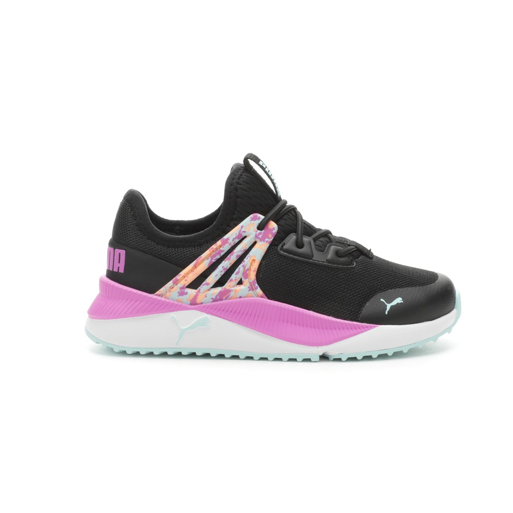 PUMA Pacer Future Splatter Lace Up  Youth Girls Size 2 M Sneakers Casual Shoes 3