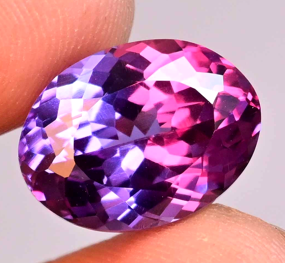 17.00 Ct Natural Alexandrite Color Change Certified Oval Cut Stunning Gemstone
