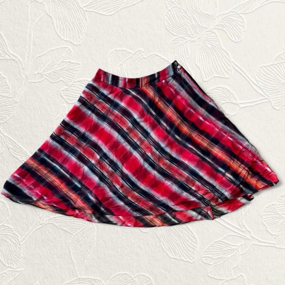 Vintage Jones New York Women’s Silk Midi Skirt Size 6P