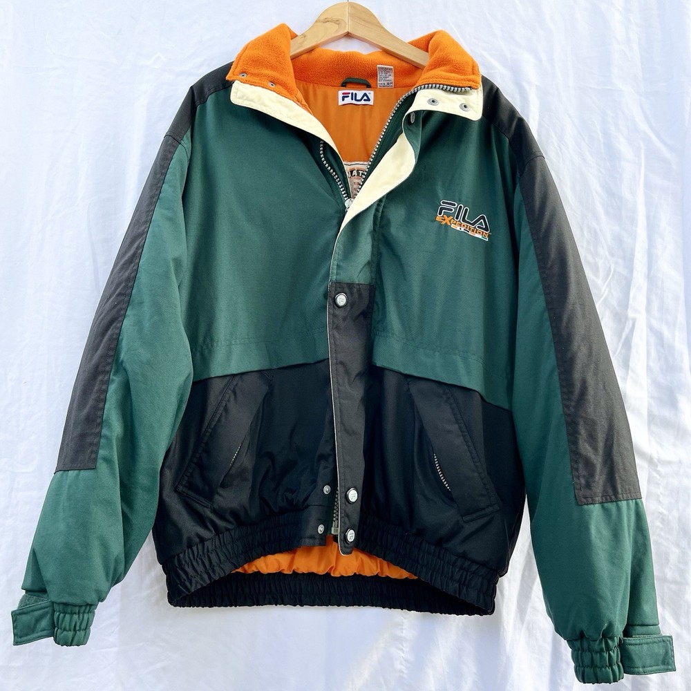 1990s Vintage FILA Performance Jacket in Size XL