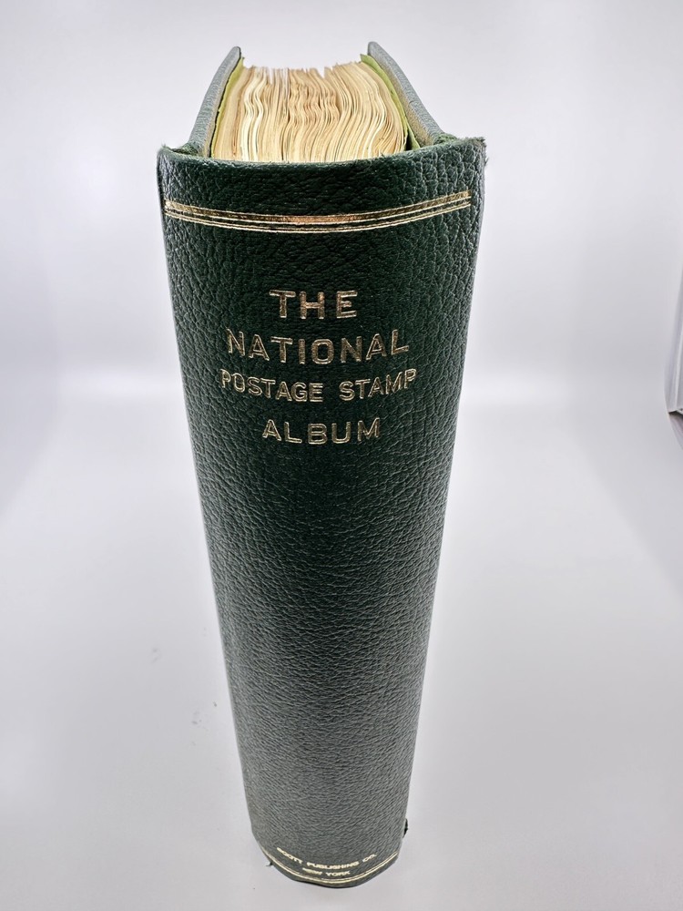 U.S. Stamp Estate Collection Scott National Postage Album Over 145 Photos