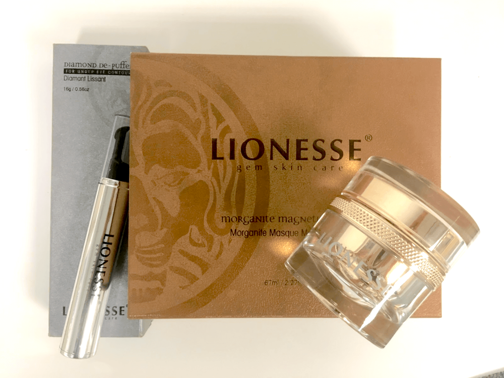 Lionesse Morganite Magnetic Mask  Luxury Gem Infused Facial Treatment New & Seal