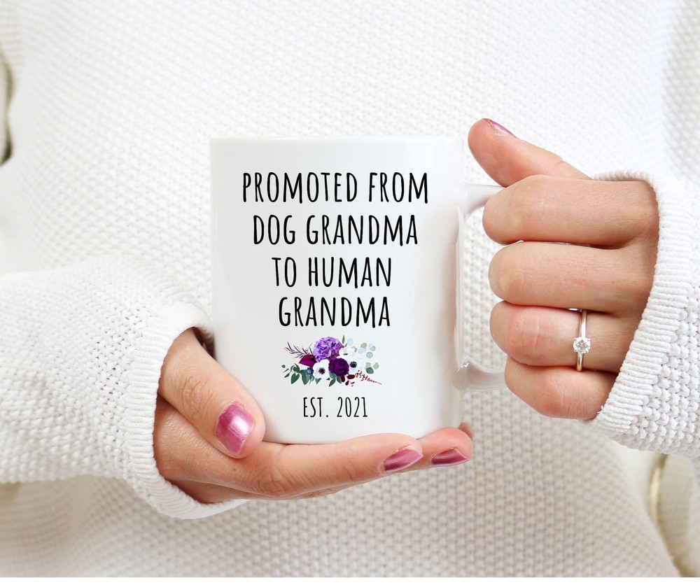 Custom New Grandma Mug Personalized Gift for Grandma-to-Be