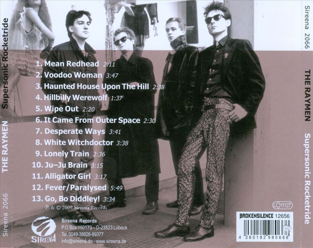 THE RAYMEN SUPERSONIC ROCKETRIDE: UNRELEASED RECORDINGS FROM THE VAULT NEW CD