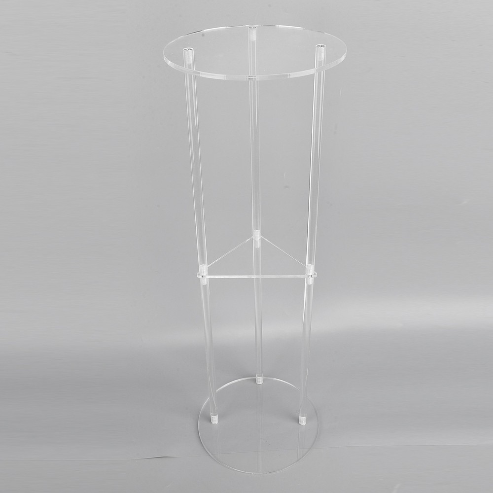 Acrylic Round Table Side Table Beverage Table Tea Table