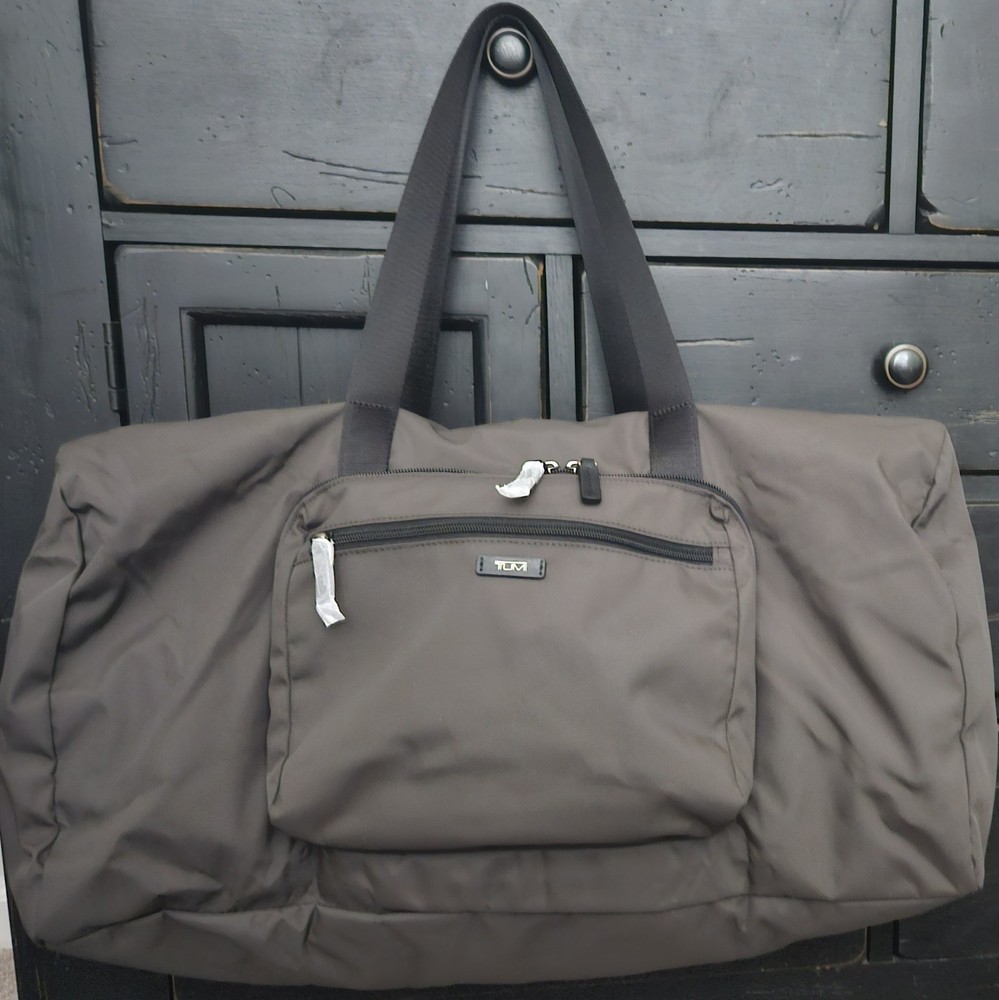 TUMI Compact Foldable Travel Duffel Bag for Easy Packing